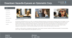 Desktop Screenshot of dtvacavilleeyecare.com